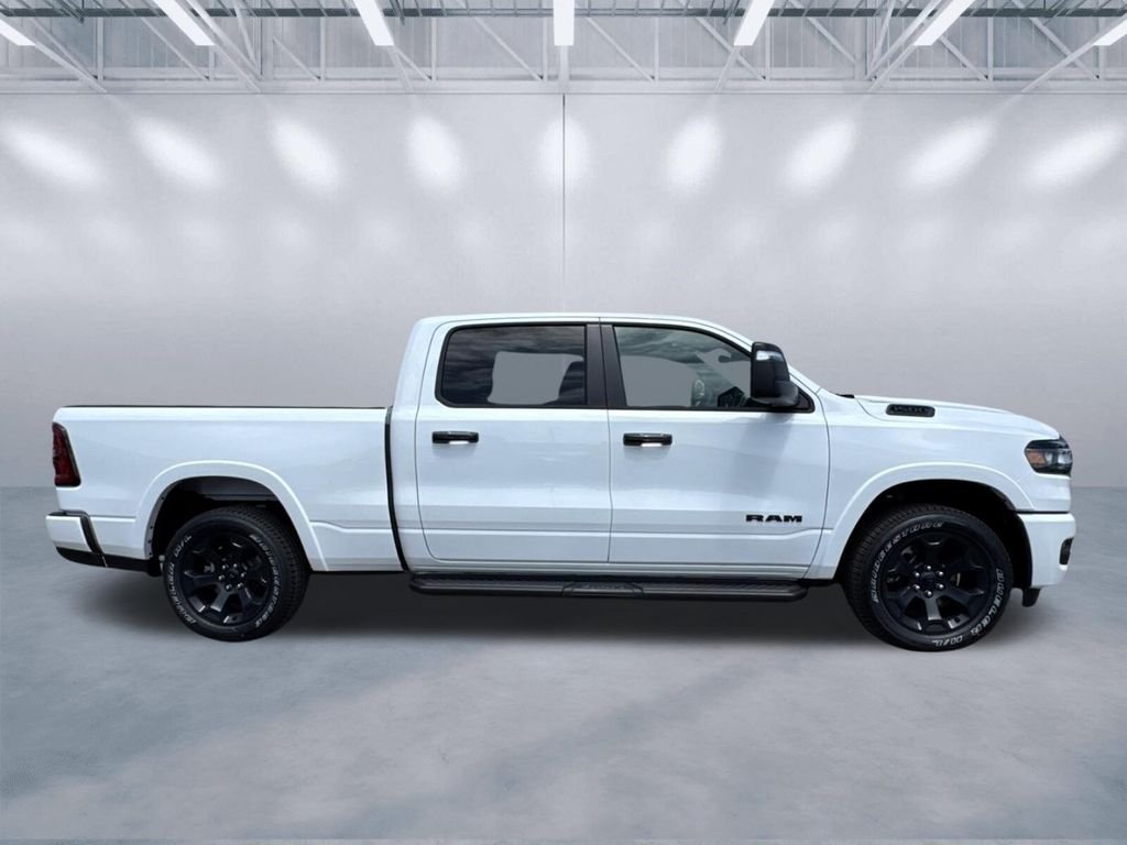 New 2026 Bright White Clear-Coat Exterior Paint RAM Big Horn/Lone Star image 3