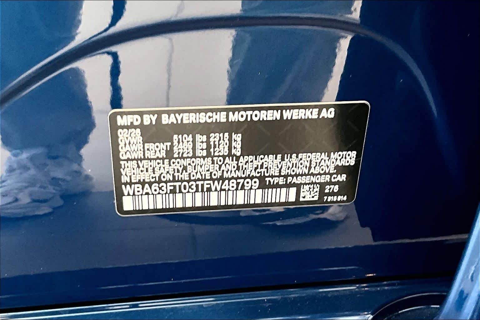 New 2026 Avus Blue Metallic BMW M340i xDrive image 19
