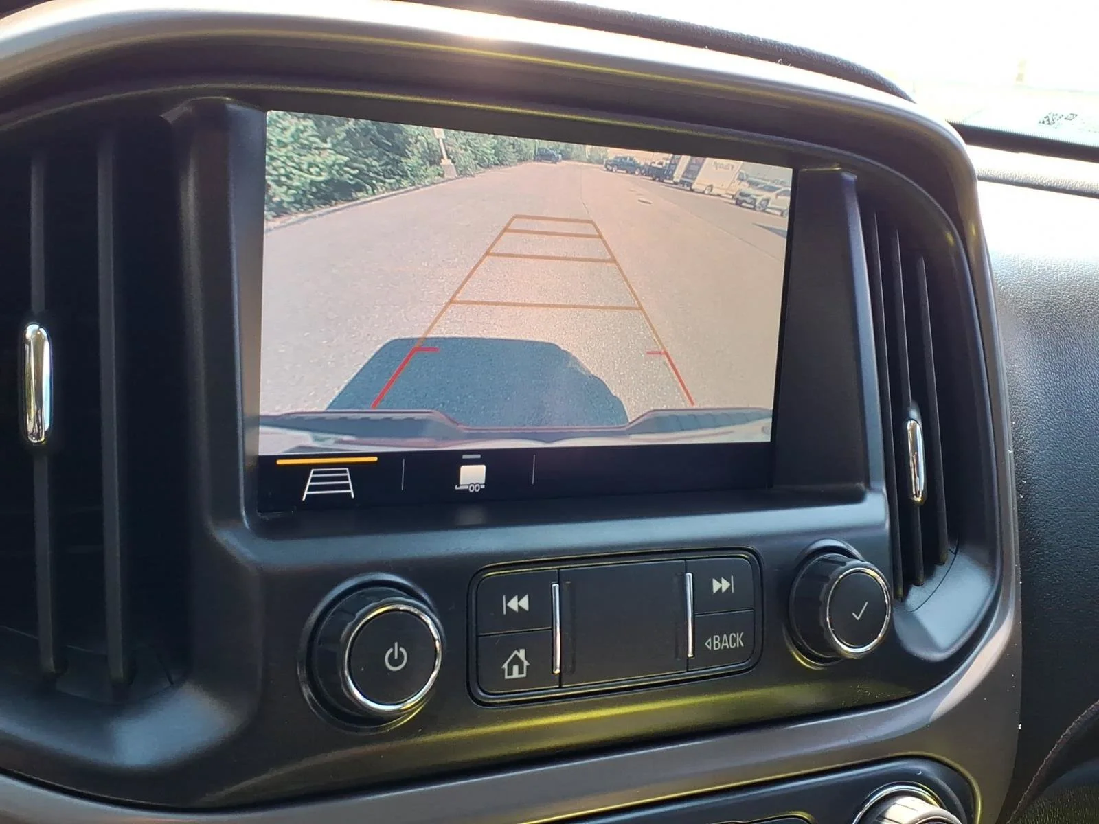 Used 2021 Cayenne Red Tintcoat GMC 4WD AT4 with Leather image 13