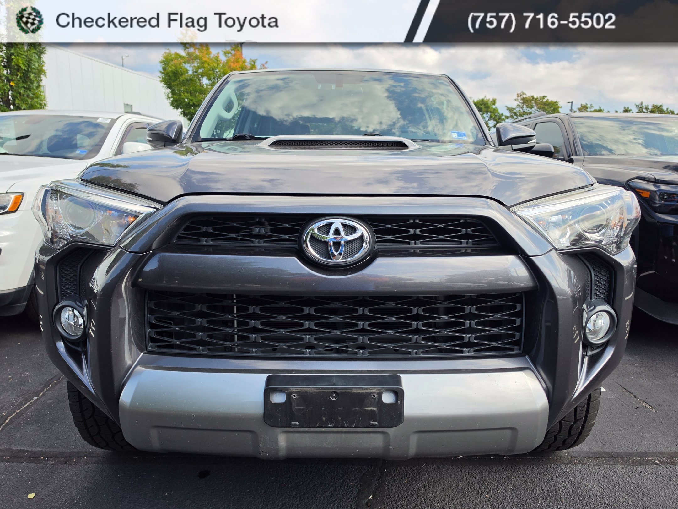 Used 2018 Magnetic Gray Metallic Toyota TRD Off-Road Premium image 2