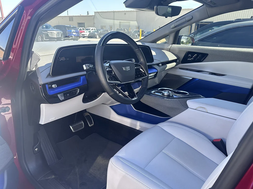 Used 2025 Radiant Red Tintcoat Cadillac Sport 1 image 2