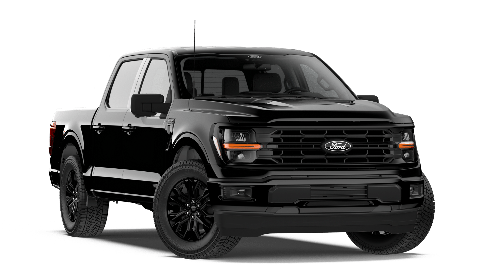 New 2026 Agate Black Metallic Ford XLT image 4