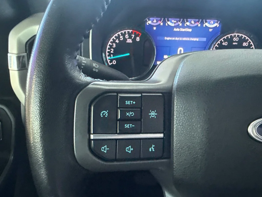 Used 2021 White Metallic Ford XLT image 34