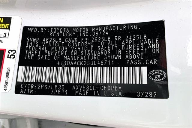 Certified Used 2025 MID BLK/WIND CHILL Toyota  image 33
