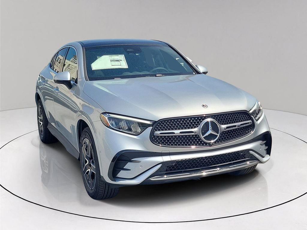 New 2026 Silver Mercedes-Benz GLC 300 Coupe image 1