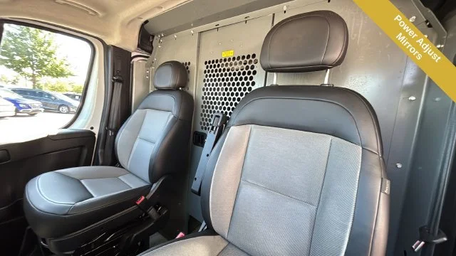 Used 2024 White Ram Cargo Van Tradesman Low Roof 136" WB w/Pass Seat image 19
