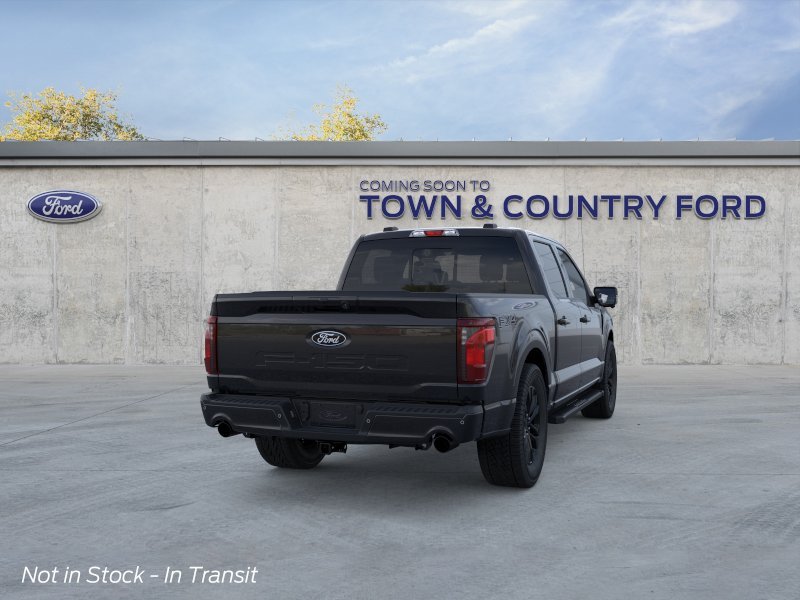 New 2026 Agate Black Metallic Ford XLT image 8
