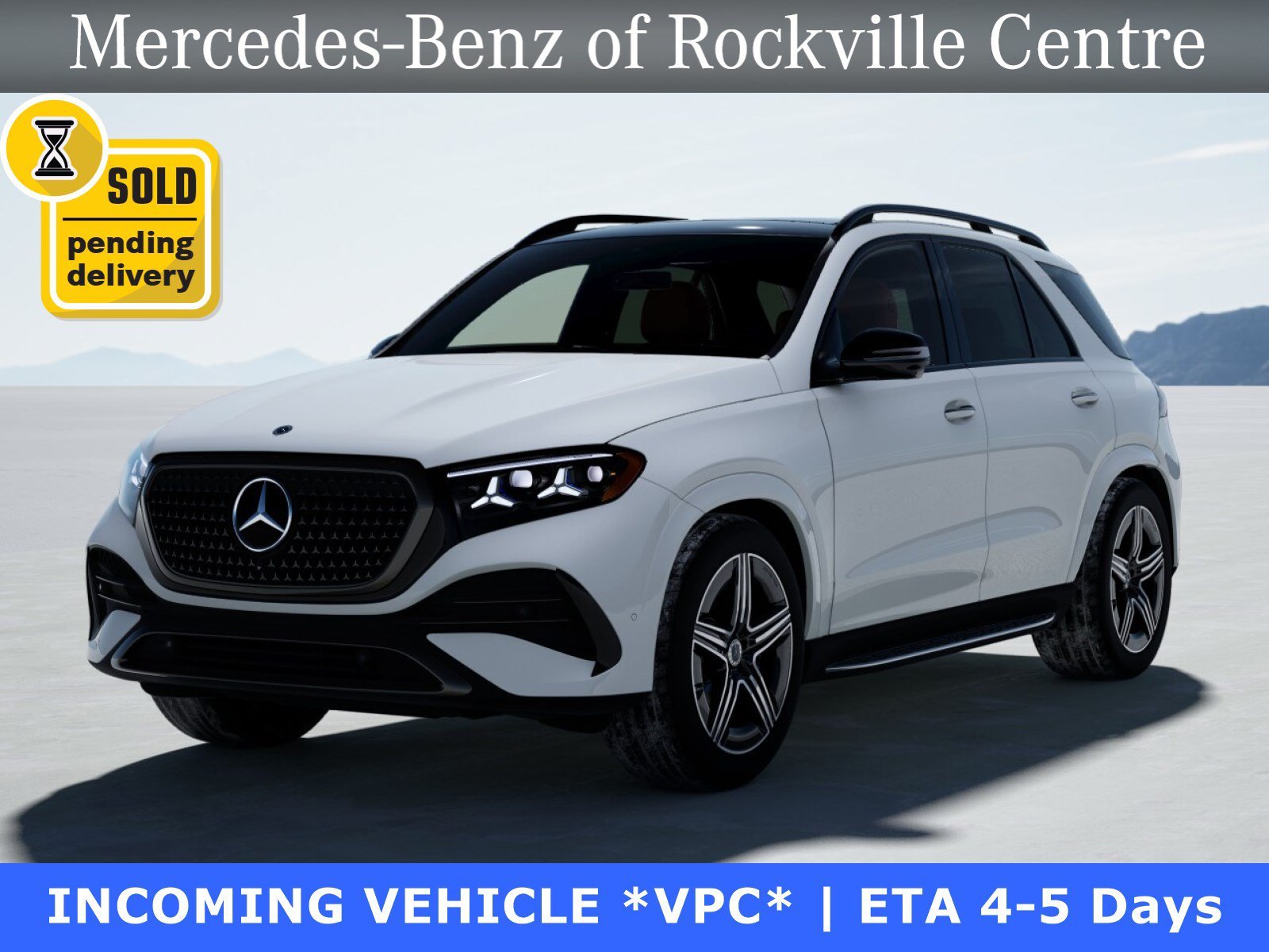 New 2027 Polar White Mercedes-Benz GLE 450 image 1