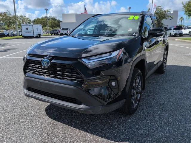 Certified Used 2024 Black Toyota XLE Premium image 8