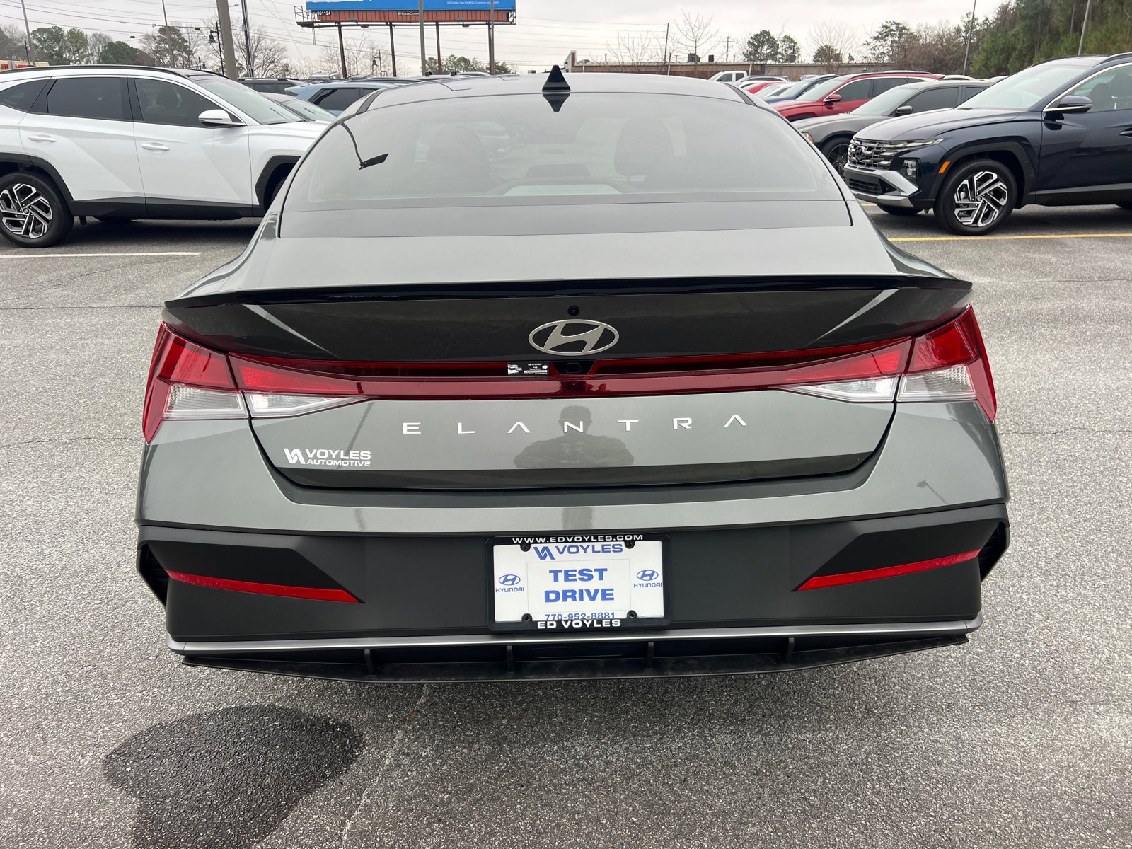 New 2026 Amazon Gray Hyundai SEL Sport image 6