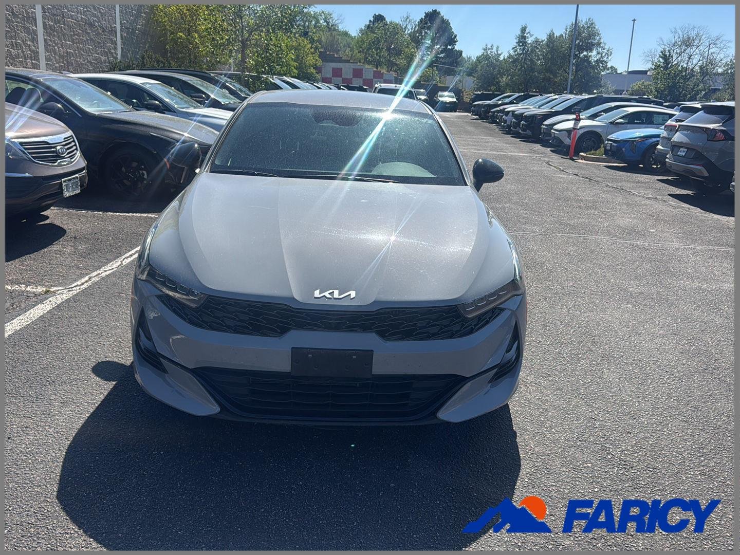 Used 2022 Wolf Gray Kia GT-Line image 1
