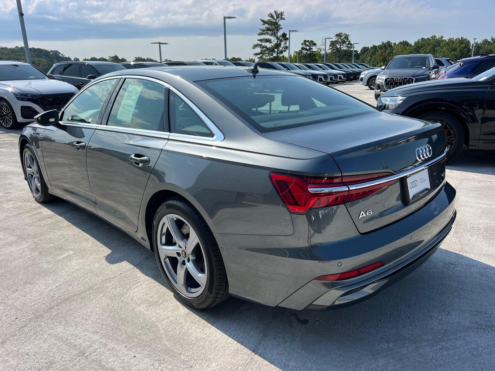 Used 2025 Daytona Gray Pearl Effect Audi Prestige image 7
