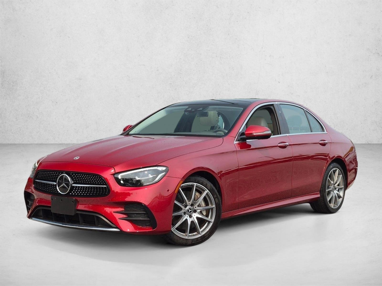 Used 2023 Manufaktur Cardinal Red Mercedes-Benz E 350 image 1