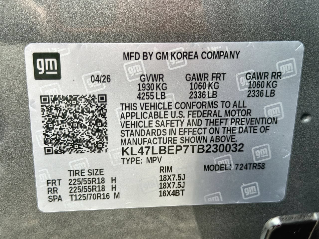 New 2026 Moonstone Gray Metallic Buick Sport Touring image 29