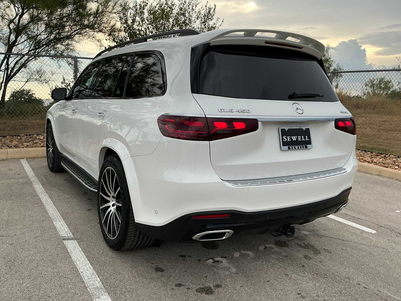 Certified Used 2024 Polar White Mercedes-Benz GLS 450 image 8
