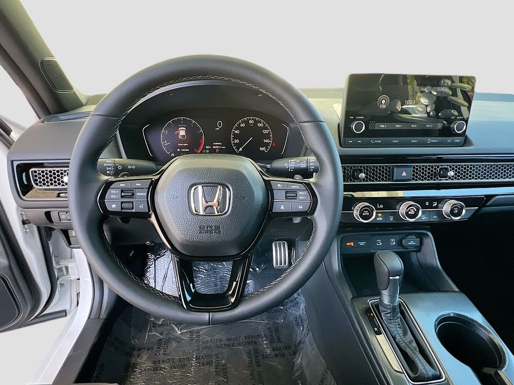 New 2026 Platinum White Pearl Honda FWD Sport image 7