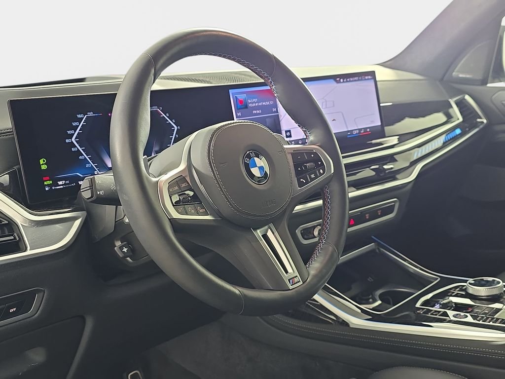 Certified Used 2025 Mineral White Metallic BMW M60i image 17