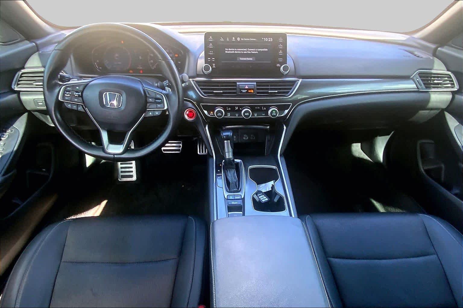 Used 2021 Still Night Pearl Honda Sport image 15