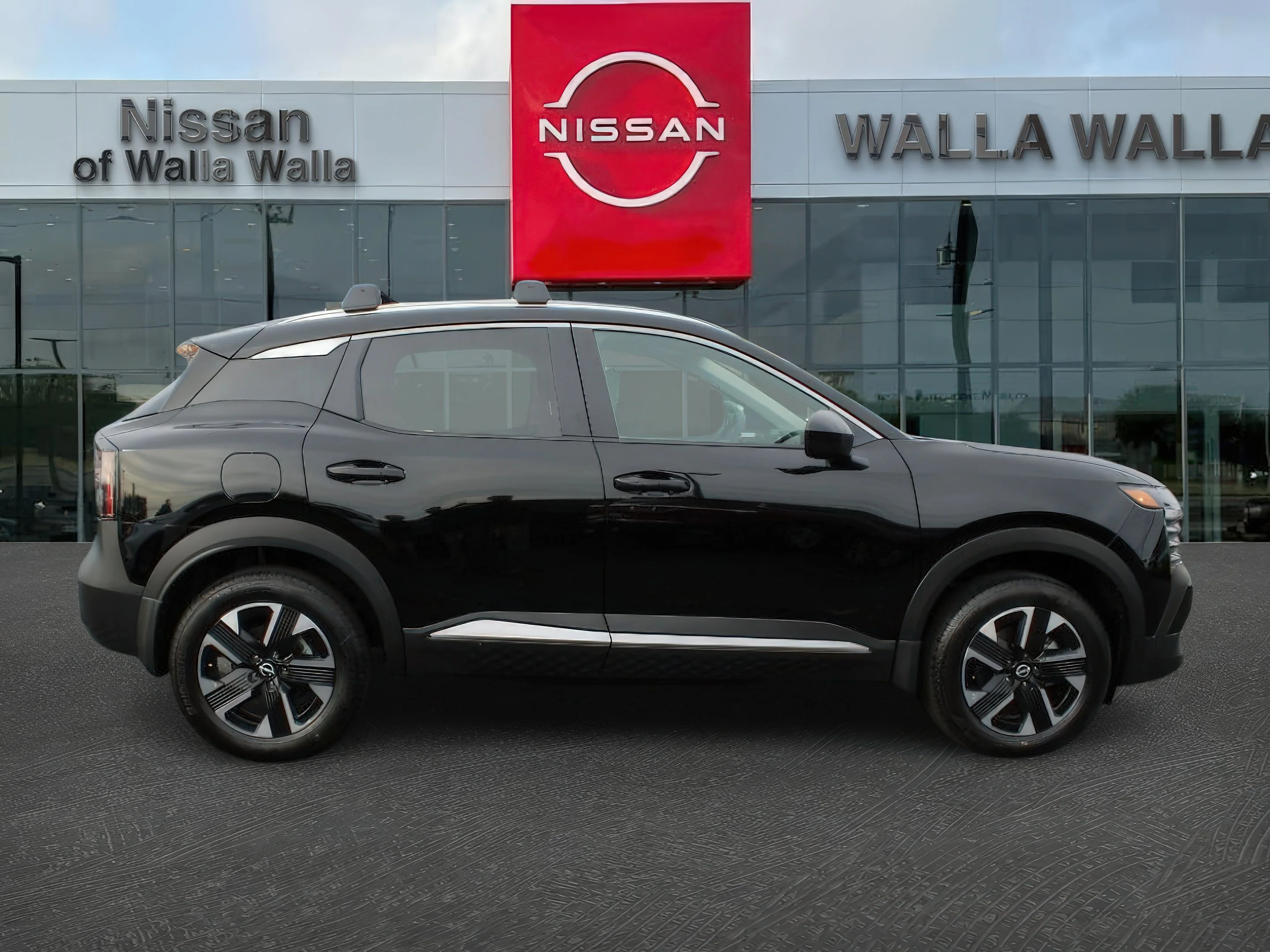 New 2026 Super Black Nissan SV image 8