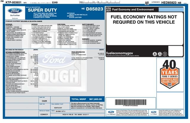 Used 2017 Silver Ford Lariat image 10