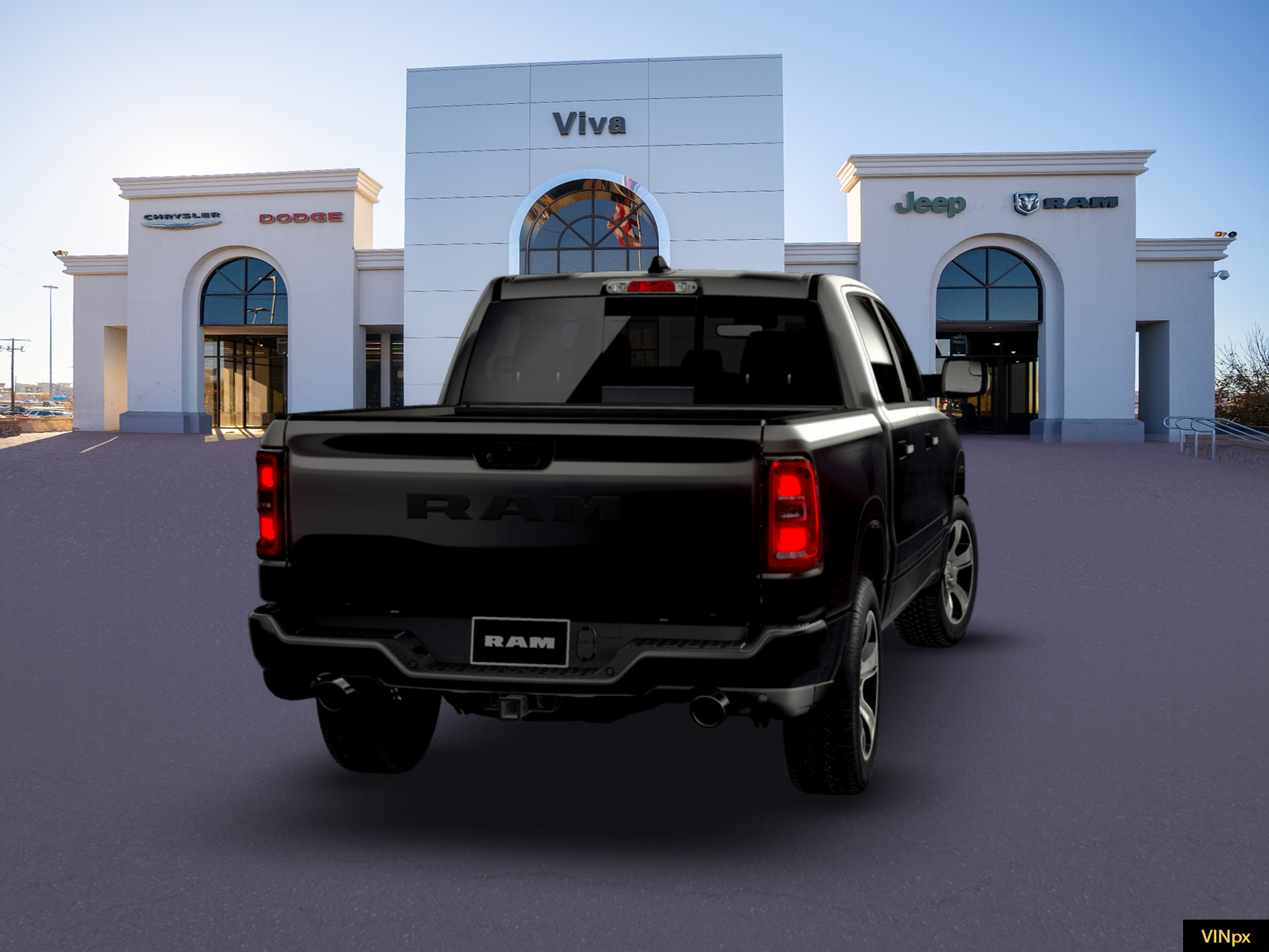 New 2026 Diamond Black Crystal Pearlcoat RAM Express image 14