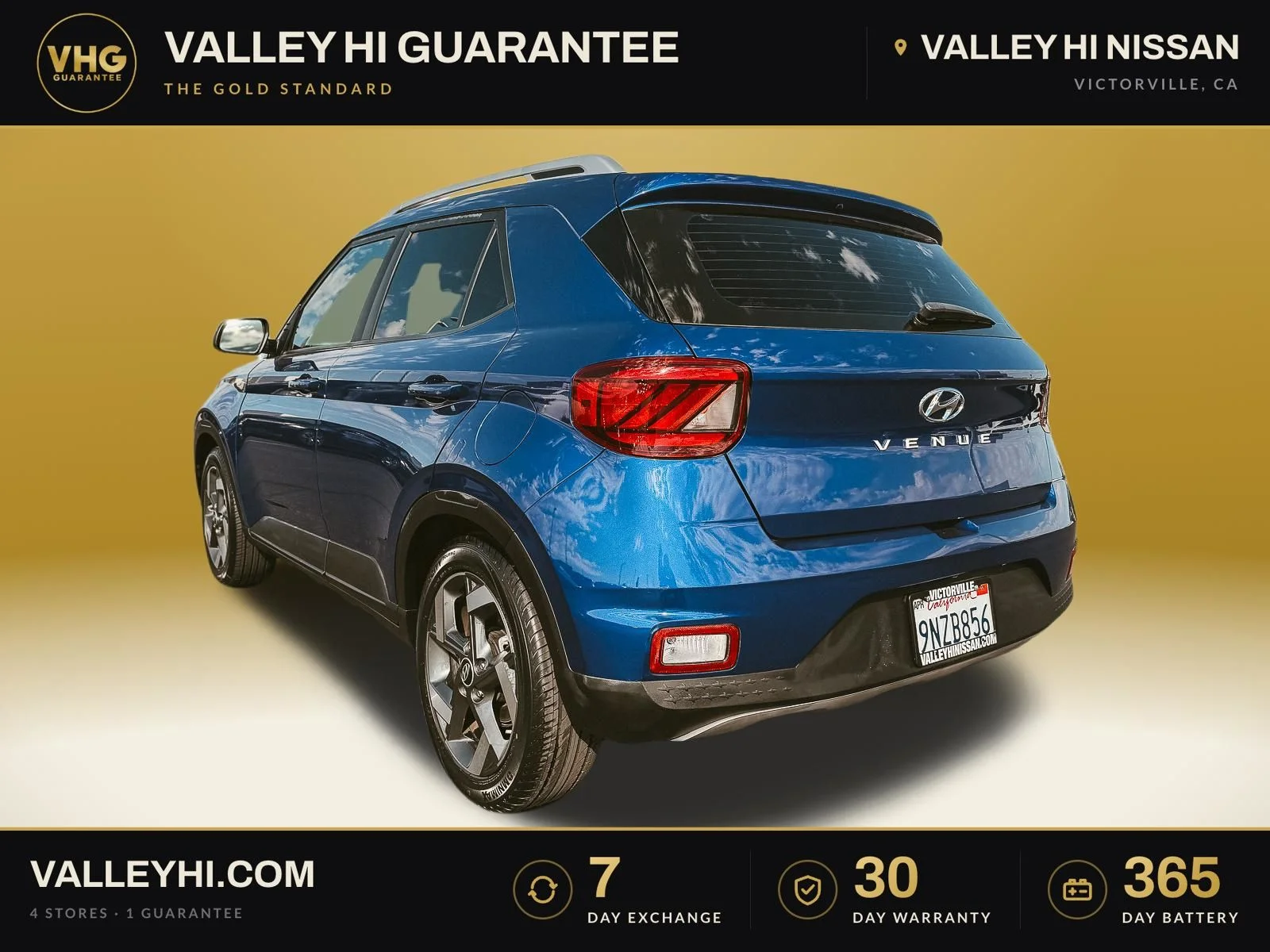 Used 2023 Blue Hyundai Limited image 5