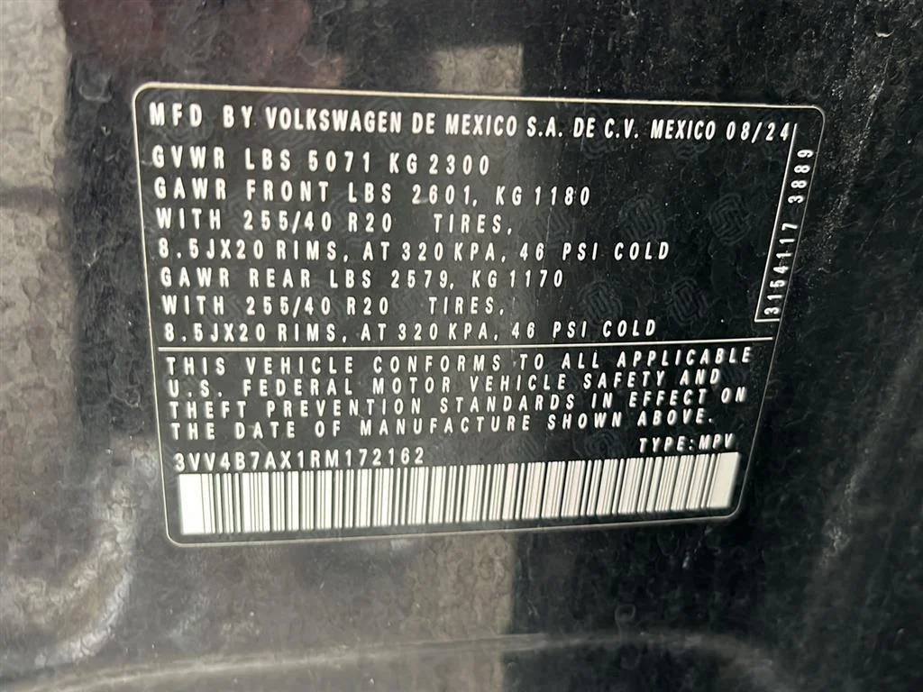 Certified Used 2024 BLACK Volkswagen SEL R-Line image 22