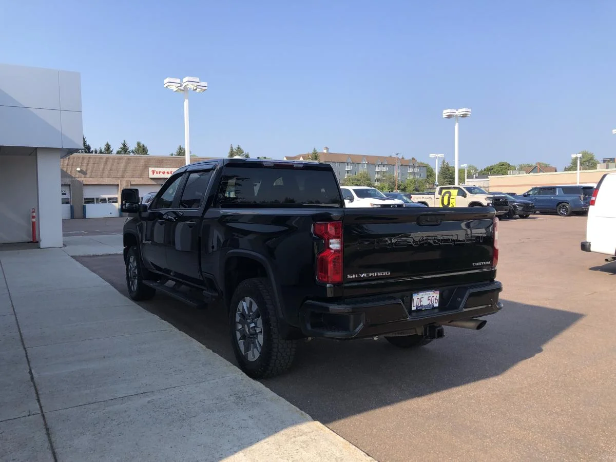 Used 2024 Black Chevrolet 4WD Crew Cab 159" Custom Z71 image 6