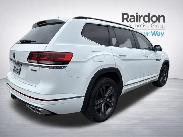 Used 2021 Pure White Volkswagen 3.6L V6 SE w/Technology R-Line image 13