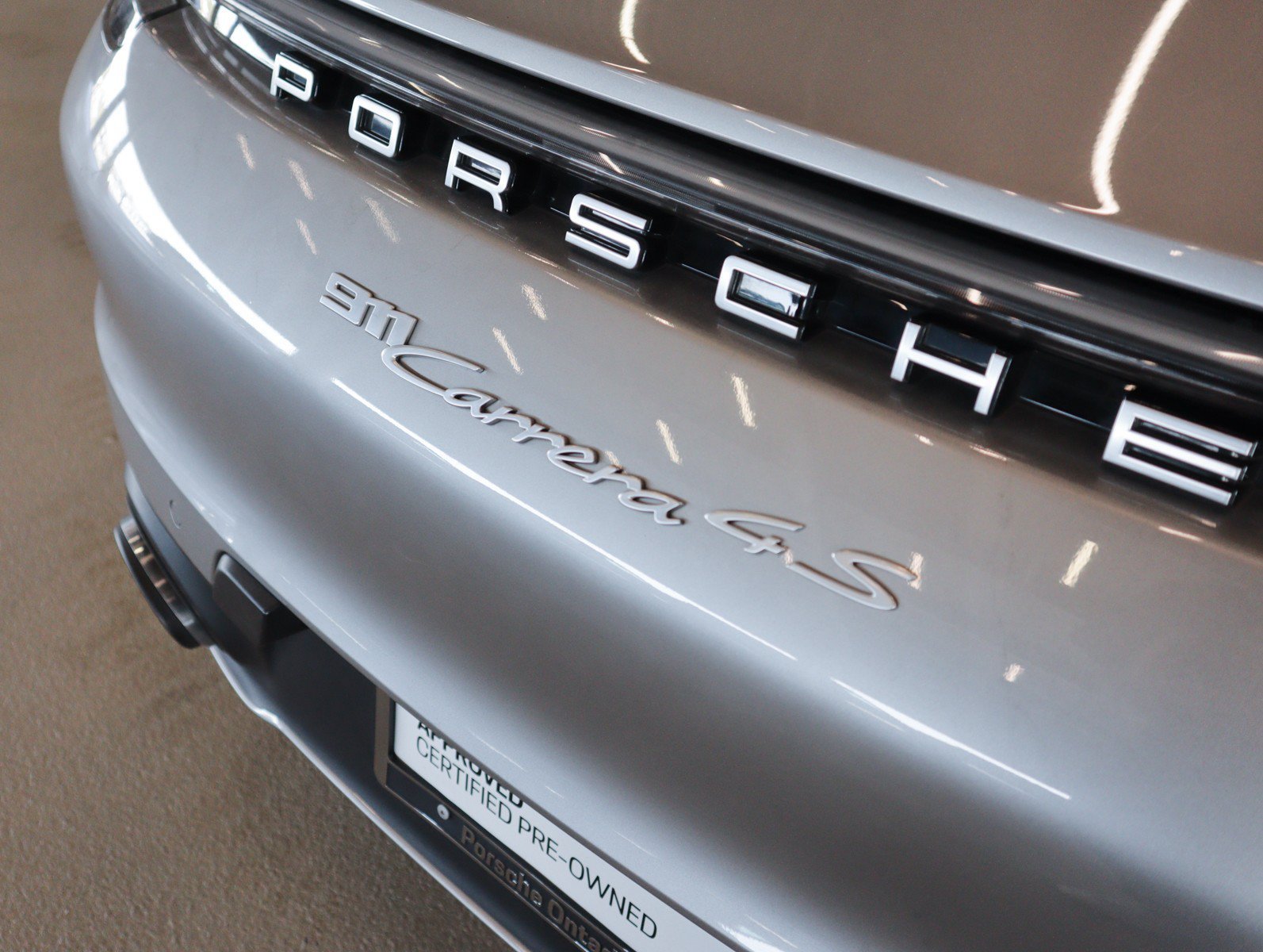 Certified Used 2021 Gt Silver Metallic Porsche Carrera 4S Cabriolet image 29
