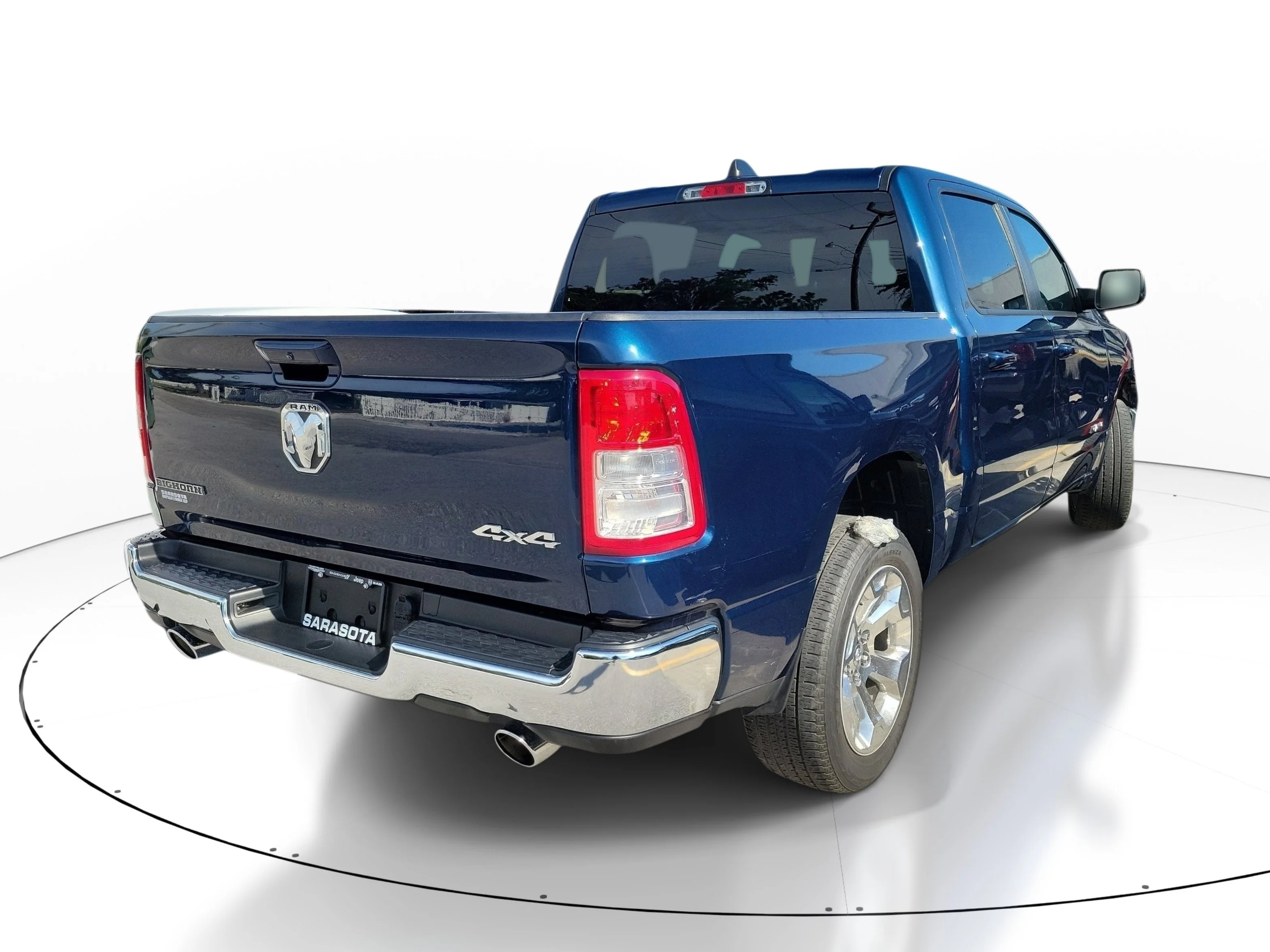 Used 2022 Patriot Blue Pearlcoat Ram Big Horn image 5