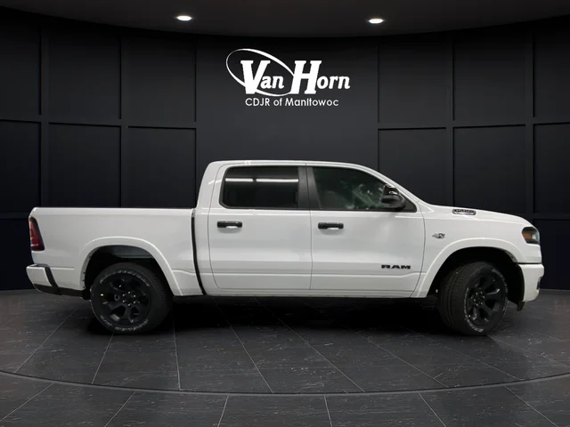 New 2026 Bright White Clear-Coat Exterior Paint RAM Big Horn/Lone Star image 8
