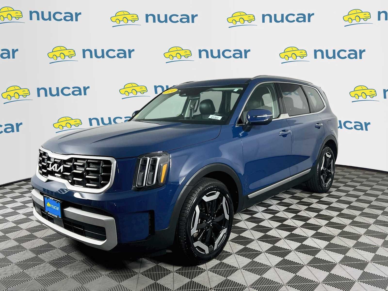 Used 2024 Midnight Lake Blue Kia S image 3