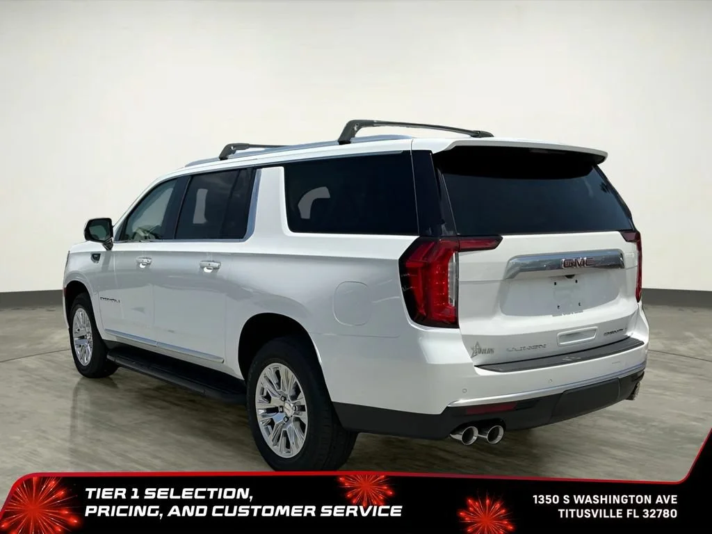 Used 2024 White Frost Tricoat GMC Denali image 4