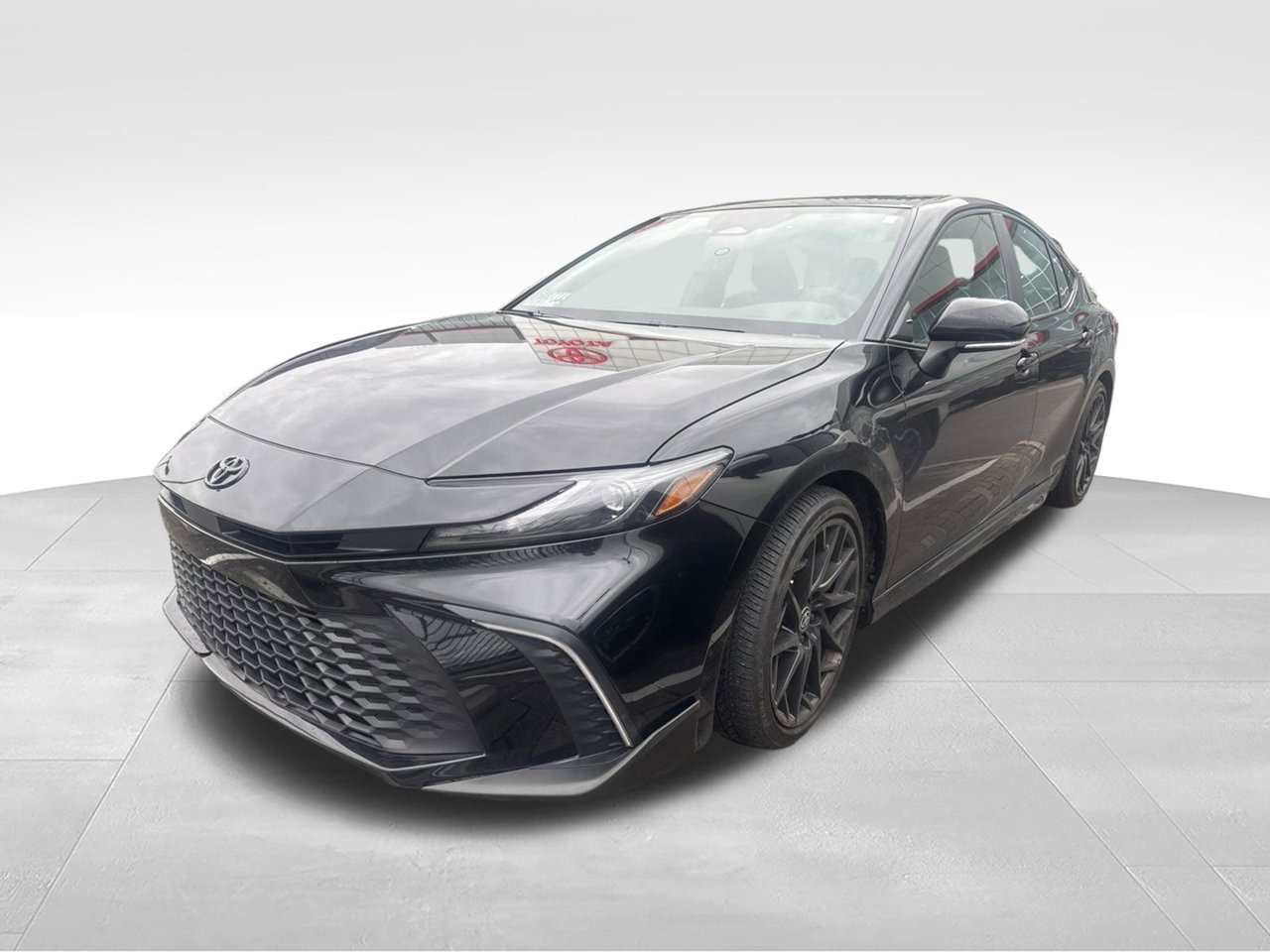 Certified Used 2026 Black Toyota SE image 1