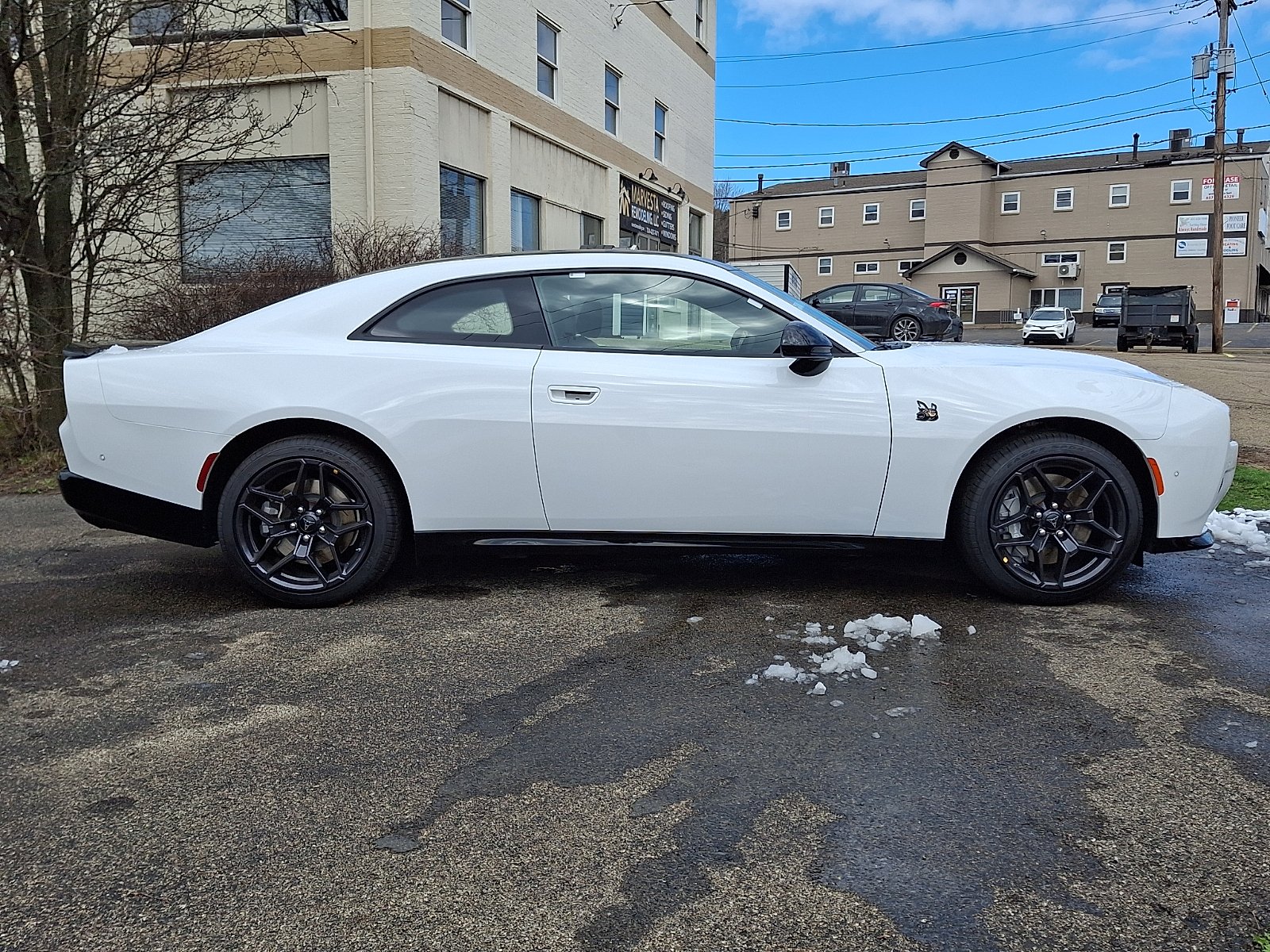 New 2026 White Knuckle Exterior Paint Dodge Scat Pack 2-Door AWD image 7