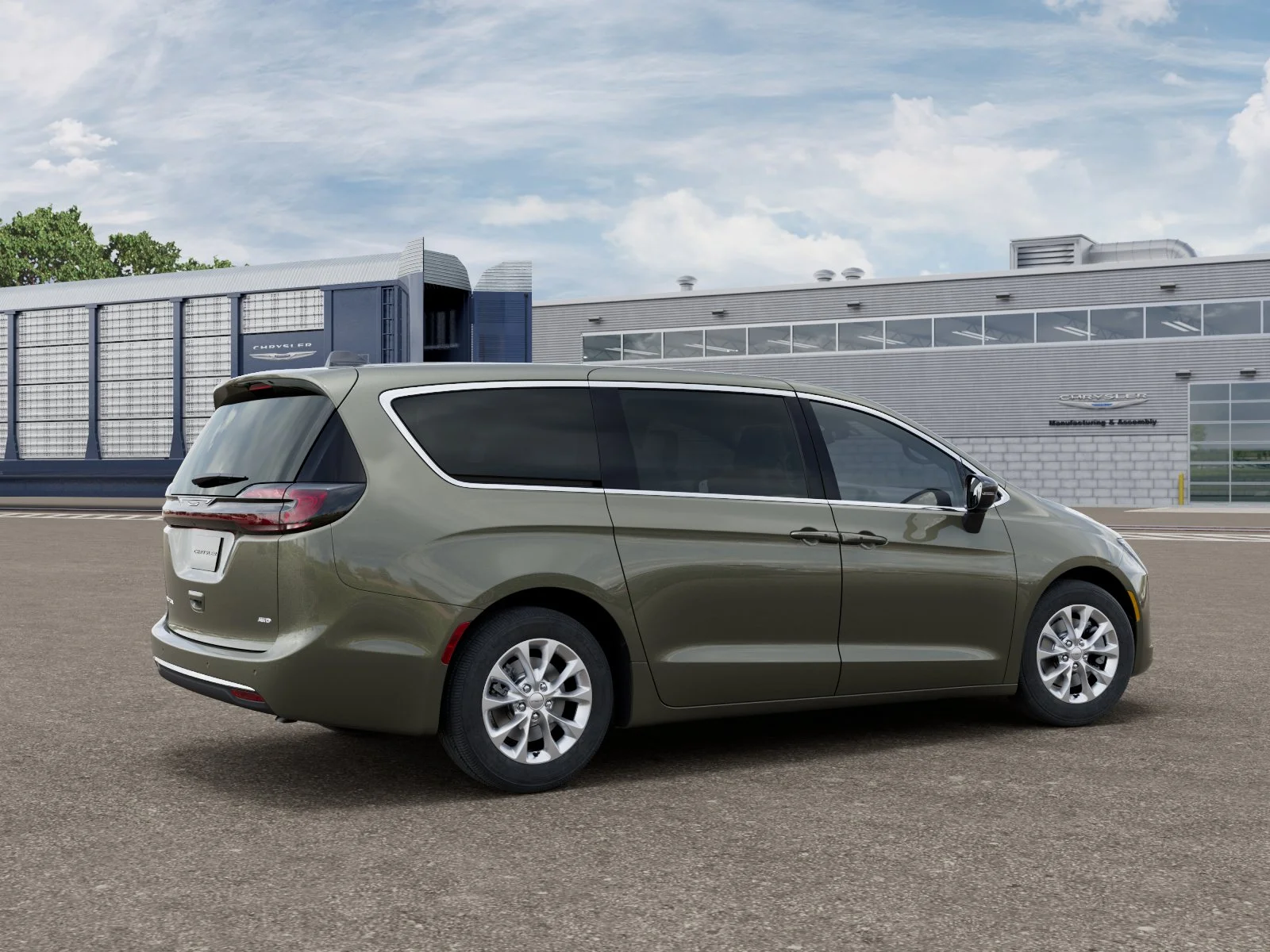 New 2027 Olive Green Pearl-Coat Exterior Paint Chrysler Select image 2