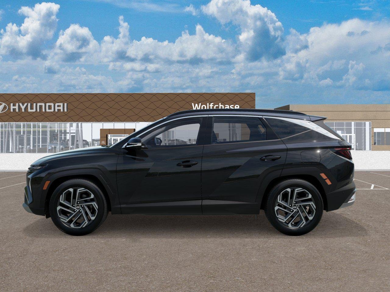 New 2026 Phantom Black Hyundai Limited AWD image 3