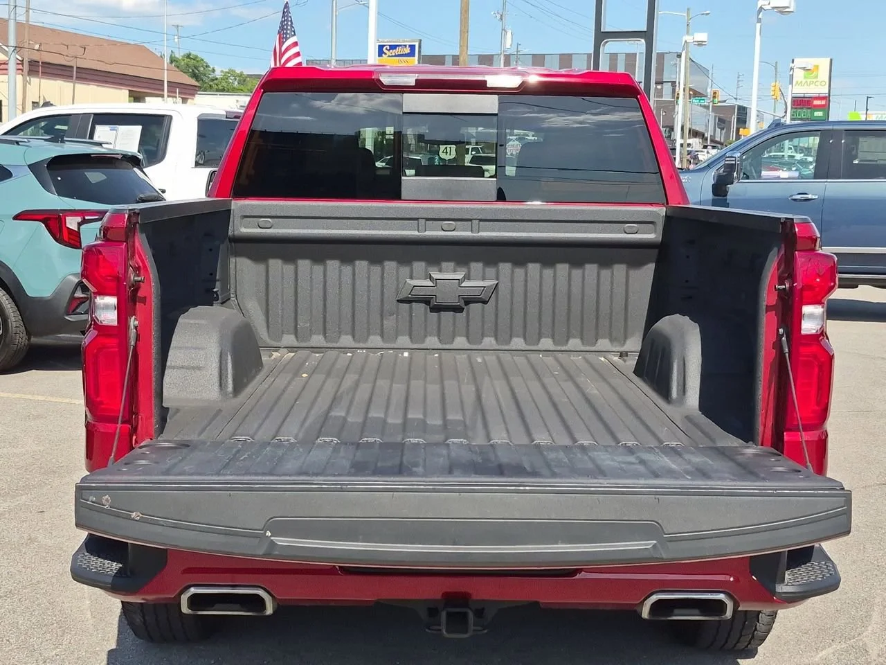 Used 2025 Radiant Red Tintcoat Chevrolet RST image 26