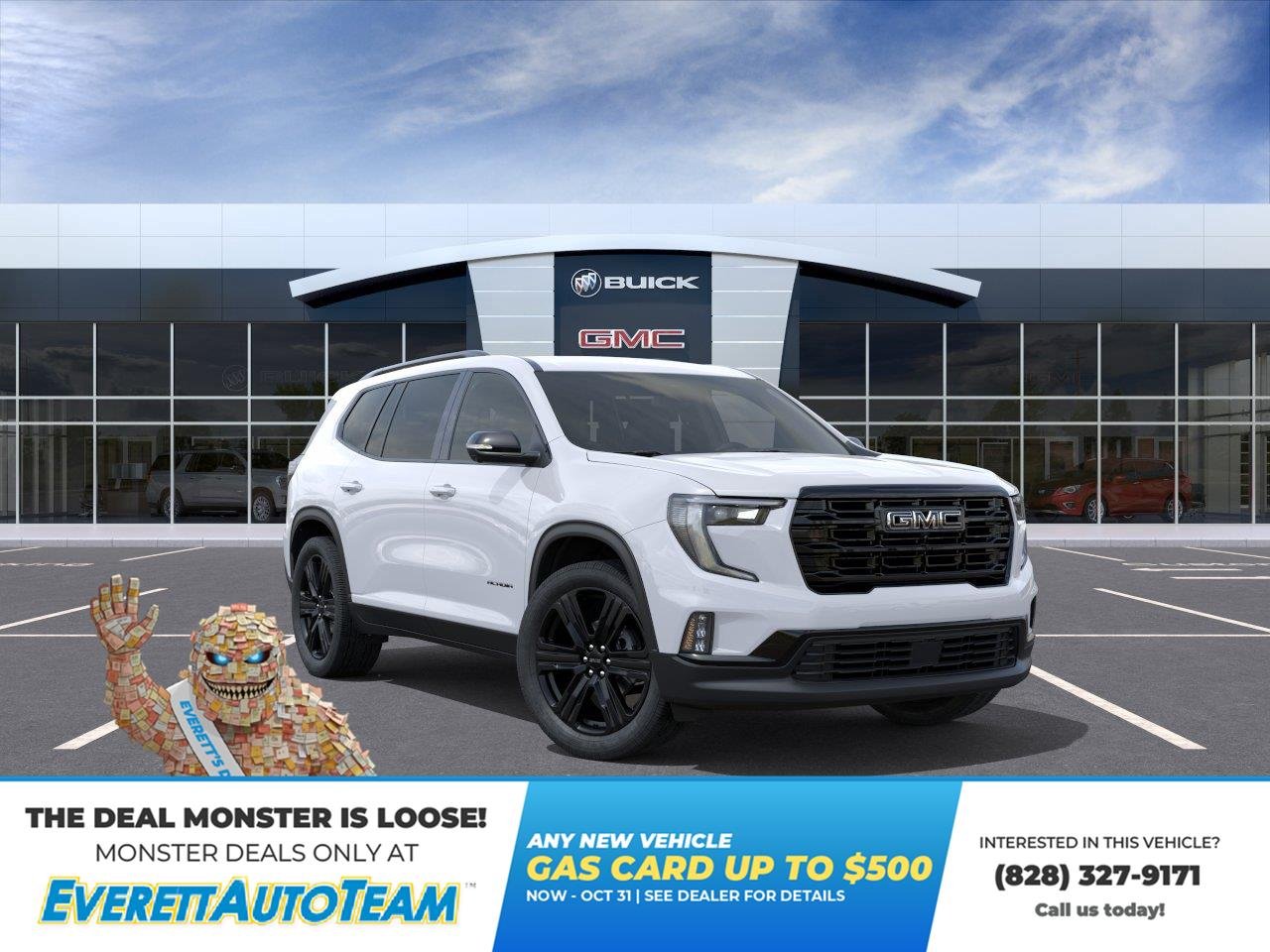 New 2027 Glacier White Tricoat GMC Elevation image 1