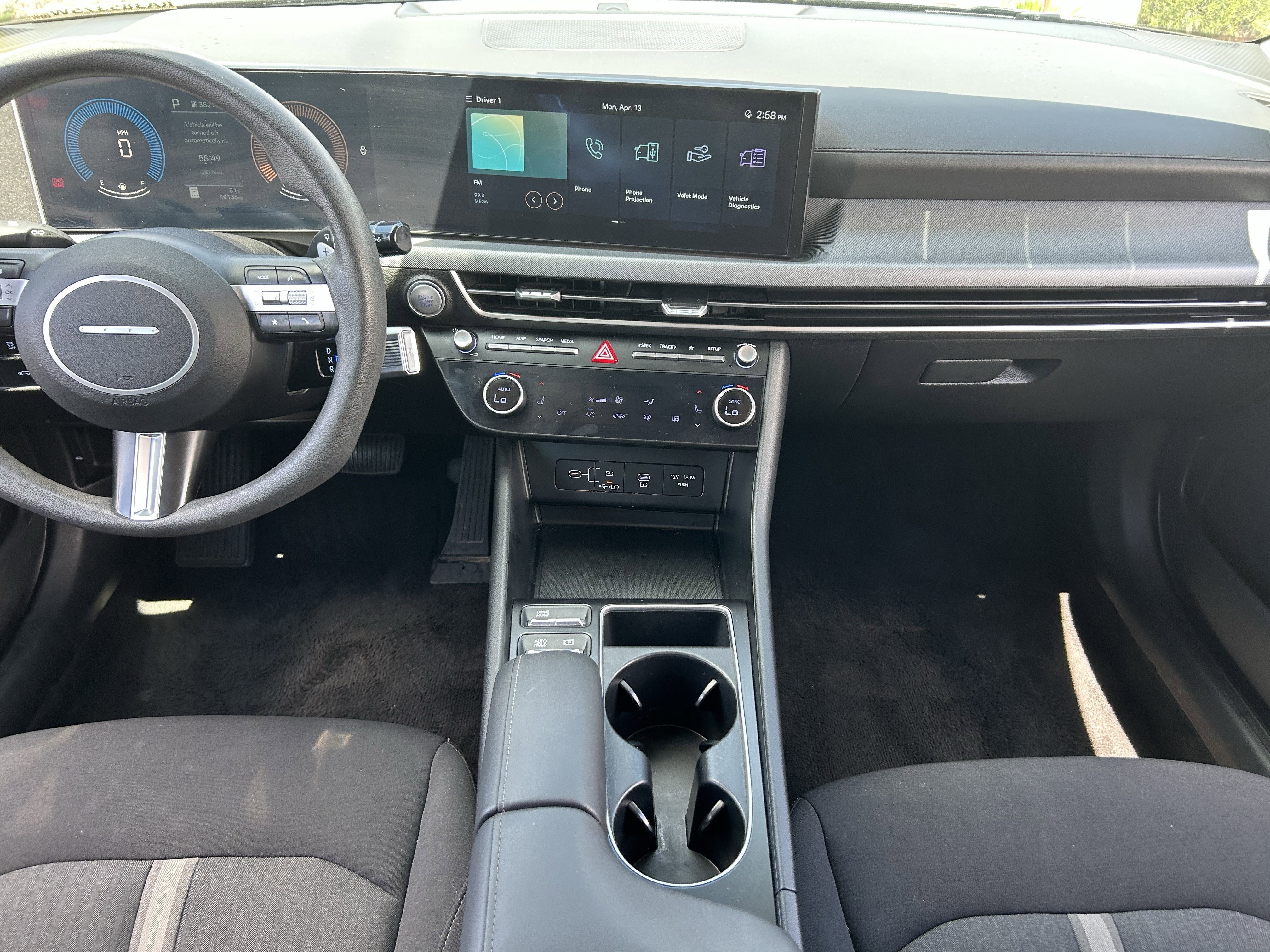 Certified Used 2024 Onyx Black Hyundai SEL image 14