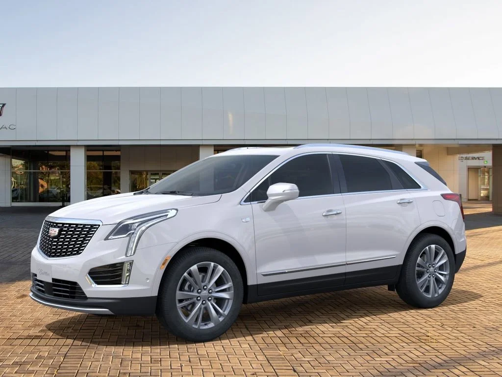 New 2026 Crystal White Tricoat Cadillac Premium Luxury image 2