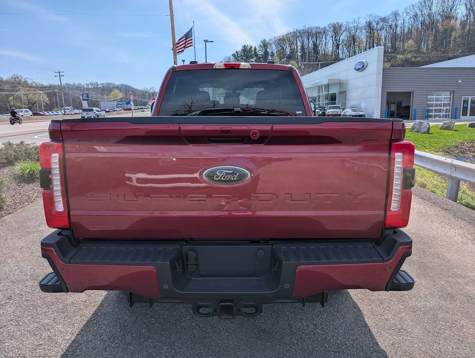 New 2026 Ruby Red Metallic Tinted Clearcoat Ford F-250® XLT image 8