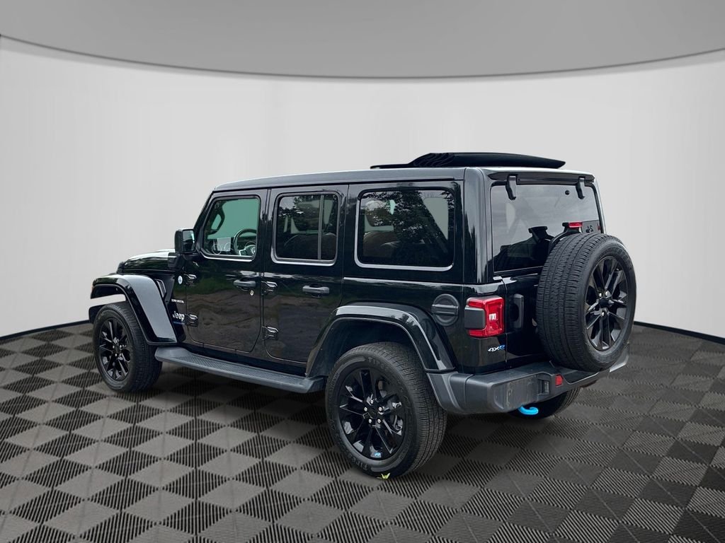 Used 2023 Black Jeep Sahara 4xe image 5