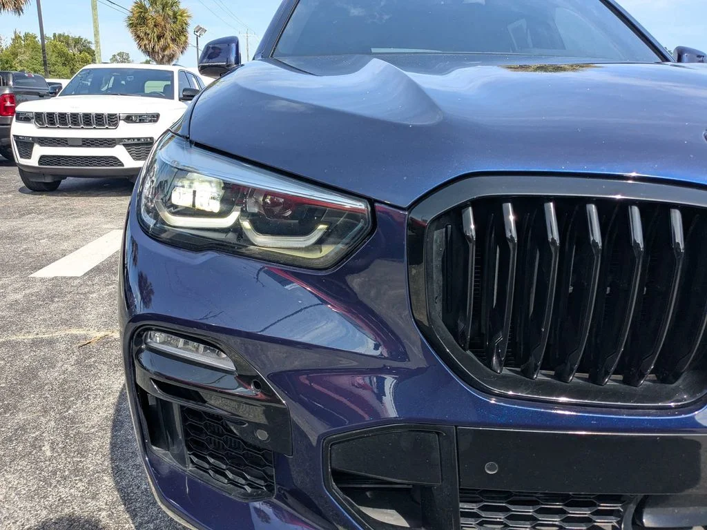 Used 2021 Blue BMW M50i image 9