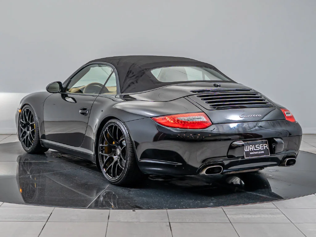 Used 2011 Black Porsche Carrera image 3
