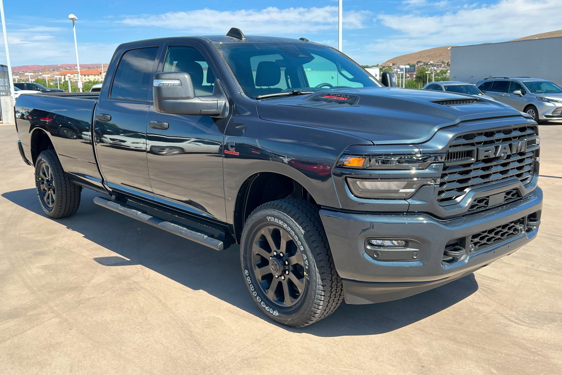 New 2026 Forged Blue Metallic Exterior Paint RAM Black Express image 8