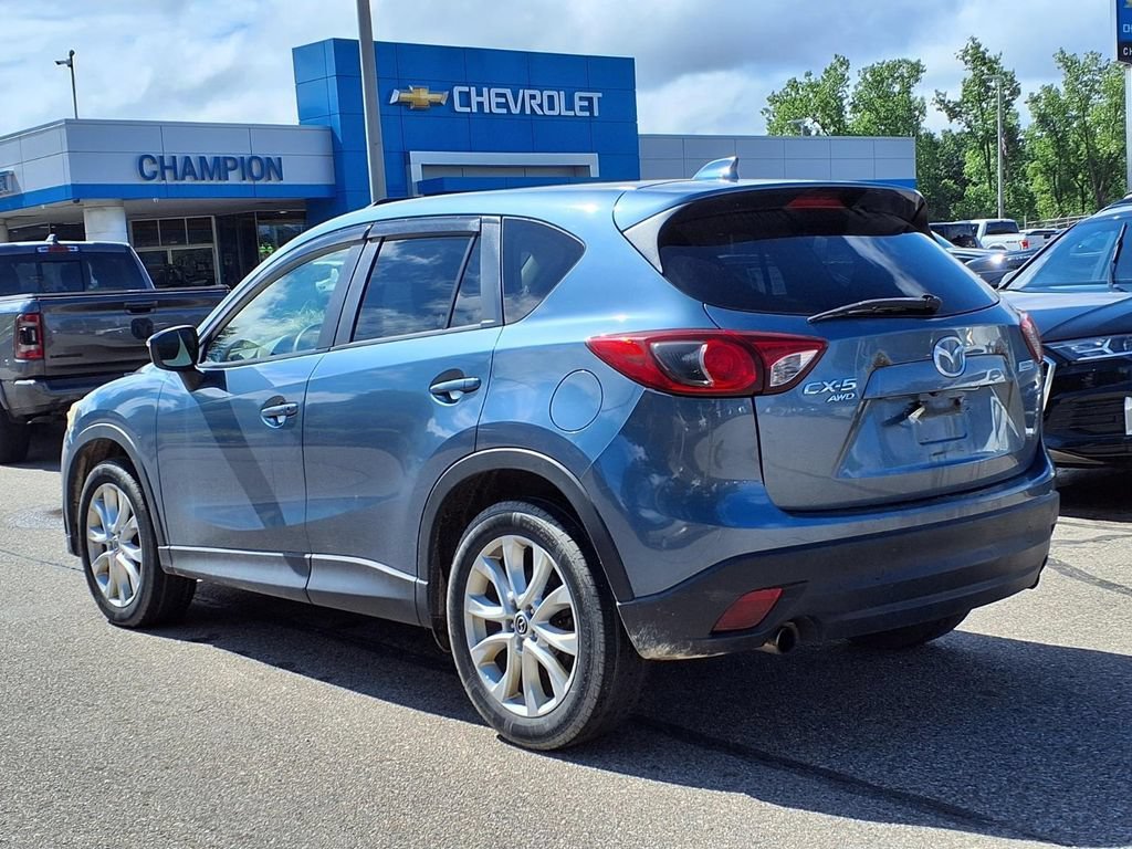 Used 2015 Blue Reflex Mica Mazda Grand Touring image 6