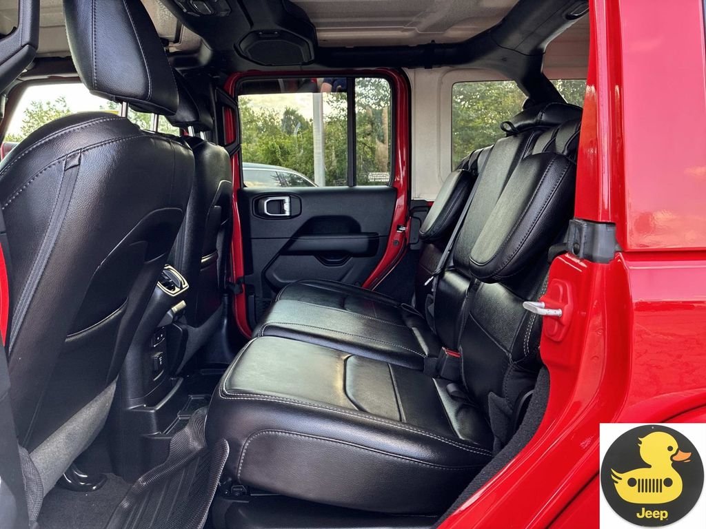 Used 2021 Red Jeep Unlimited Sahara 4xe image 18