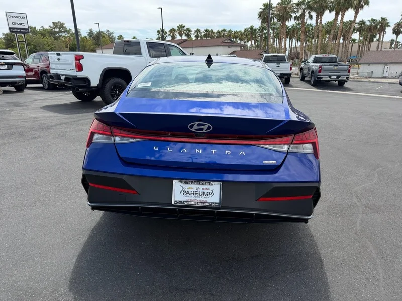 Used 2025 Intense Blue Hyundai Blue image 4